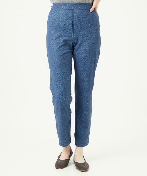 GIANNI LO GIUDICE / ジャンニ・ロ・ジュディチェ その他パンツ | [洗える・リバーシブル]デニムリバーツイードプリントパンツ | 詳細28