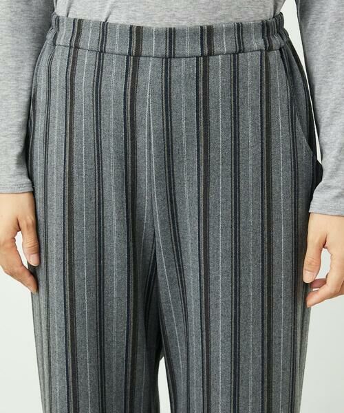 GIANNI LO GIUDICE / ジャンニ・ロ・ジュディチェ その他パンツ | [洗える・日本製]レーヨン混ストレッチストライプパンツ | 詳細24