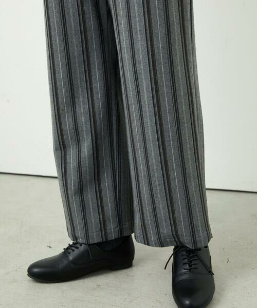 GIANNI LO GIUDICE / ジャンニ・ロ・ジュディチェ その他パンツ | [洗える・日本製]レーヨン混ストレッチストライプパンツ | 詳細27