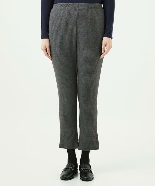 GIANNI LO GIUDICE / ジャンニ・ロ・ジュディチェ その他パンツ | [洗える・日本製]インターアクションウォームリブパンツ | 詳細2