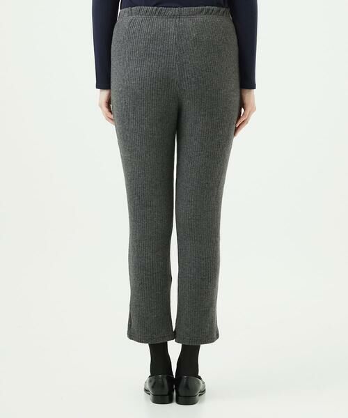 GIANNI LO GIUDICE / ジャンニ・ロ・ジュディチェ その他パンツ | [洗える・日本製]インターアクションウォームリブパンツ | 詳細4