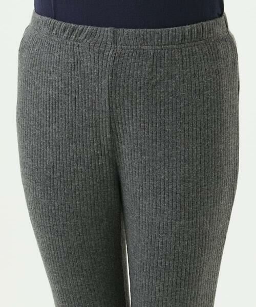 GIANNI LO GIUDICE / ジャンニ・ロ・ジュディチェ その他パンツ | [洗える・日本製]インターアクションウォームリブパンツ | 詳細5