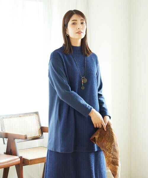 GIANNI LO GIUDICE / ジャンニ・ロ・ジュディチェ チュニック | [洗える]コットンスラブインレーチュニックカットソー | 詳細14