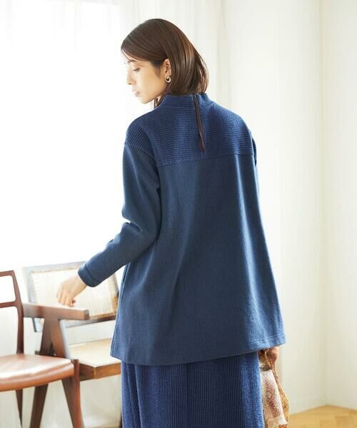 GIANNI LO GIUDICE / ジャンニ・ロ・ジュディチェ チュニック | [洗える]コットンスラブインレーチュニックカットソー | 詳細16