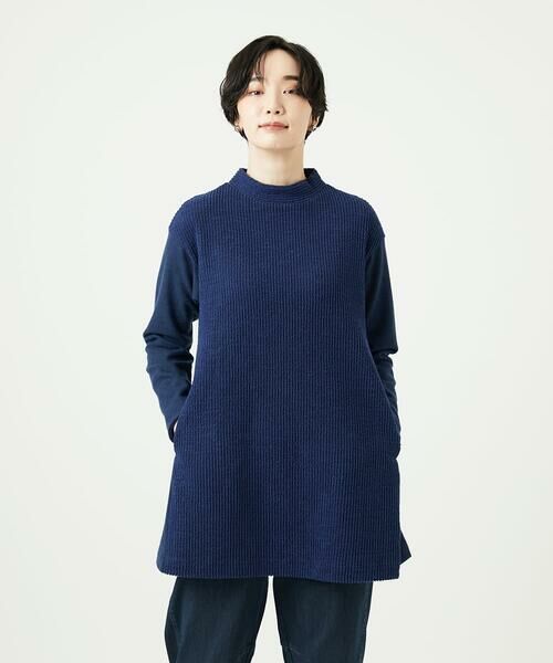 GIANNI LO GIUDICE / ジャンニ・ロ・ジュディチェ チュニック | [洗える]コットンスラブインレーチュニックカットソー | 詳細17