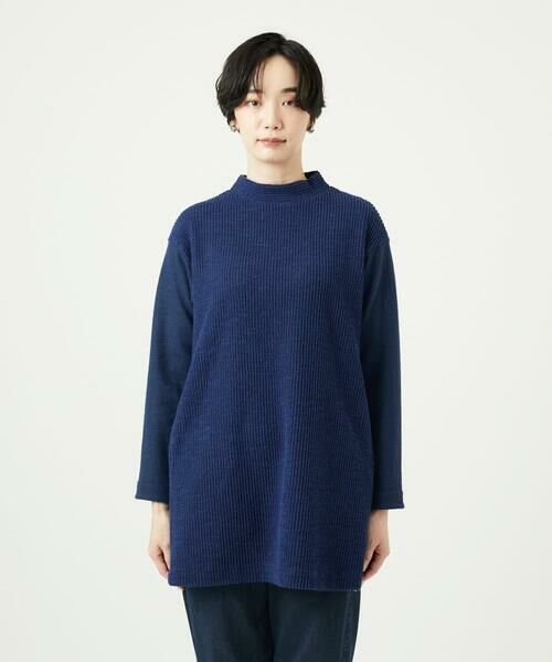 GIANNI LO GIUDICE / ジャンニ・ロ・ジュディチェ チュニック | [洗える]コットンスラブインレーチュニックカットソー | 詳細2