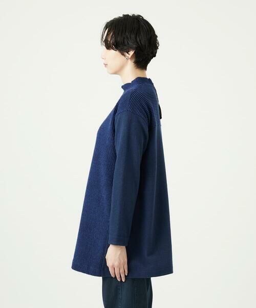 GIANNI LO GIUDICE / ジャンニ・ロ・ジュディチェ チュニック | [洗える]コットンスラブインレーチュニックカットソー | 詳細3