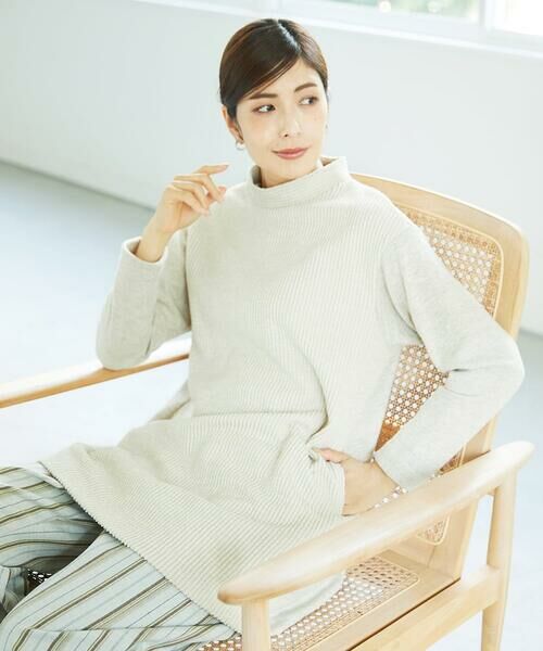 GIANNI LO GIUDICE / ジャンニ・ロ・ジュディチェ チュニック | [洗える]コットンスラブインレーチュニックカットソー | 詳細20