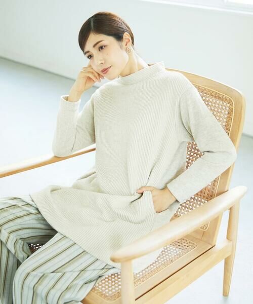 GIANNI LO GIUDICE / ジャンニ・ロ・ジュディチェ チュニック | [洗える]コットンスラブインレーチュニックカットソー | 詳細21