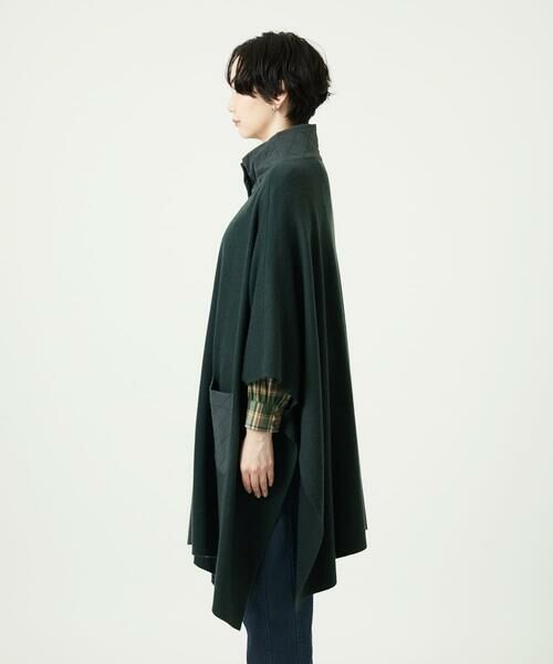 GIANNI LO GIUDICE / ジャンニ・ロ・ジュディチェ セットアップ | [洗える]キルトドッキングニットポンチョ | 詳細5