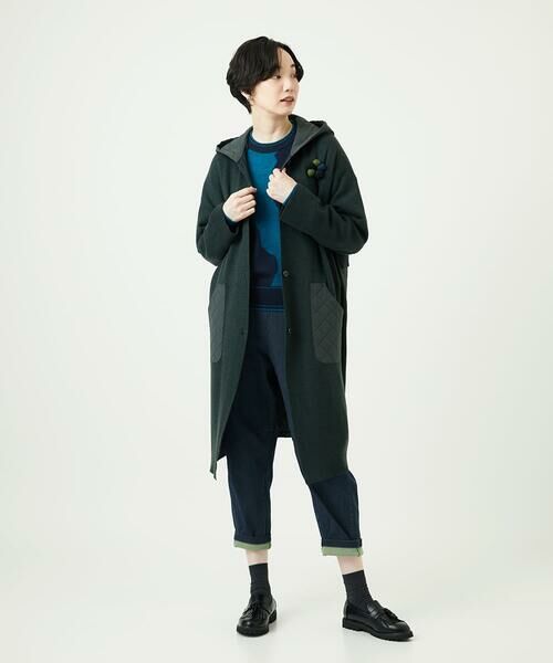 GIANNI LO GIUDICE / ジャンニ・ロ・ジュディチェ セットアップ | [洗える]キルトドッキングニットコーディガン | 詳細14