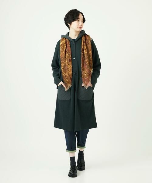 GIANNI LO GIUDICE / ジャンニ・ロ・ジュディチェ セットアップ | [洗える]キルトドッキングニットコーディガン | 詳細15