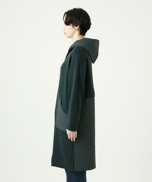 GIANNI LO GIUDICE / ジャンニ・ロ・ジュディチェ セットアップ | [洗える]キルトドッキングニットコーディガン | 詳細4