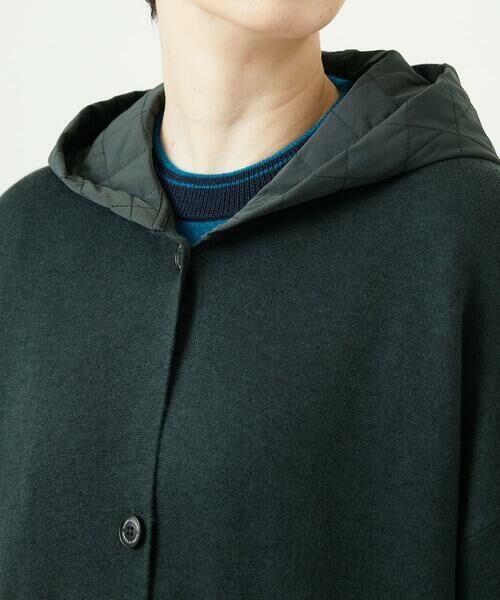 GIANNI LO GIUDICE / ジャンニ・ロ・ジュディチェ セットアップ | [洗える]キルトドッキングニットコーディガン | 詳細7