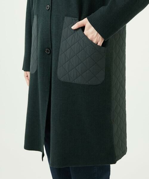 GIANNI LO GIUDICE / ジャンニ・ロ・ジュディチェ セットアップ | [洗える]キルトドッキングニットコーディガン | 詳細9