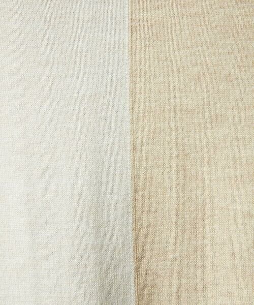 GIANNI LO GIUDICE / ジャンニ・ロ・ジュディチェ セットアップ | [洗える]バイカラーニットカーディガン | 詳細25