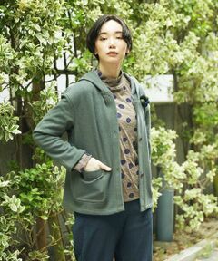 GIANNI LO GIUDICE / ジャンニ・ロ・ジュディチェ パーカー | [洗える]ライクボンバーヒートパーカー