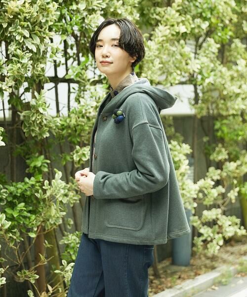 GIANNI LO GIUDICE / ジャンニ・ロ・ジュディチェ パーカー | [洗える]ライクボンバーヒートパーカー | 詳細1