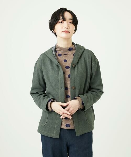 GIANNI LO GIUDICE / ジャンニ・ロ・ジュディチェ パーカー | [洗える]ライクボンバーヒートパーカー | 詳細2