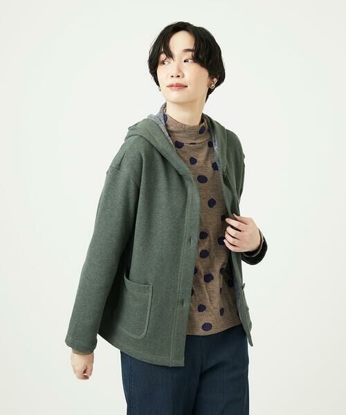 GIANNI LO GIUDICE / ジャンニ・ロ・ジュディチェ パーカー | [洗える]ライクボンバーヒートパーカー | 詳細3