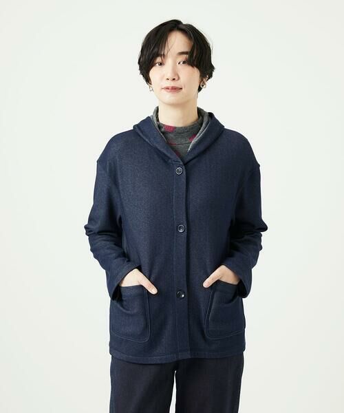 GIANNI LO GIUDICE / ジャンニ・ロ・ジュディチェ パーカー | [洗える]ライクボンバーヒートパーカー | 詳細12