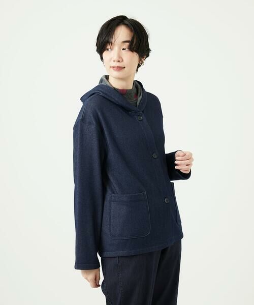 GIANNI LO GIUDICE / ジャンニ・ロ・ジュディチェ パーカー | [洗える]ライクボンバーヒートパーカー | 詳細13