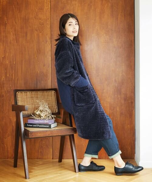 GIANNI LO GIUDICE / ジャンニ・ロ・ジュディチェ その他アウター | ボアタフタキルトコート | 詳細3