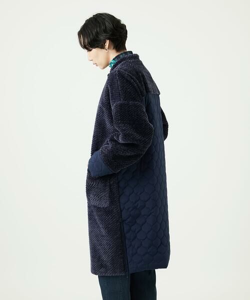 GIANNI LO GIUDICE / ジャンニ・ロ・ジュディチェ その他アウター | ボアタフタキルトコート | 詳細5