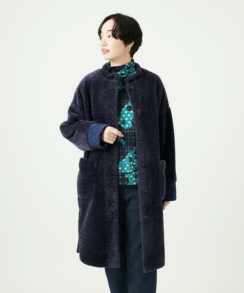 GIANNI LO GIUDICE / ジャンニ・ロ・ジュディチェ その他アウター | ボアタフタキルトコート | 詳細6