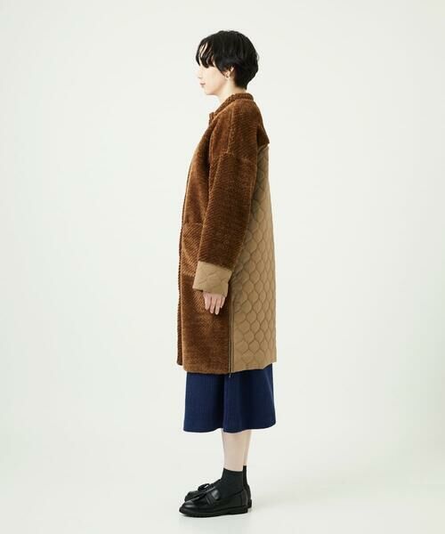 GIANNI LO GIUDICE / ジャンニ・ロ・ジュディチェ その他アウター | ボアタフタキルトコート | 詳細13