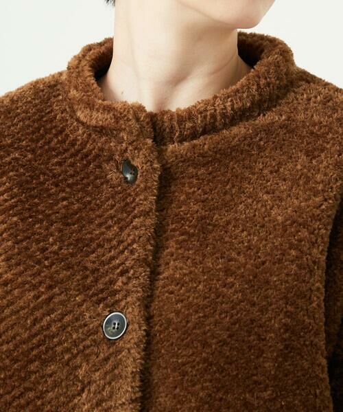 GIANNI LO GIUDICE / ジャンニ・ロ・ジュディチェ その他アウター | ボアタフタキルトコート | 詳細15