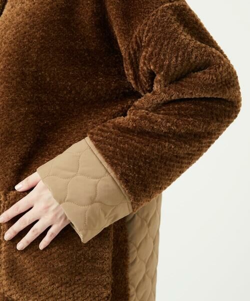 GIANNI LO GIUDICE / ジャンニ・ロ・ジュディチェ その他アウター | ボアタフタキルトコート | 詳細17