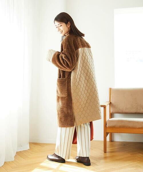 GIANNI LO GIUDICE / ジャンニ・ロ・ジュディチェ その他アウター | ボアタフタキルトコート | 詳細25