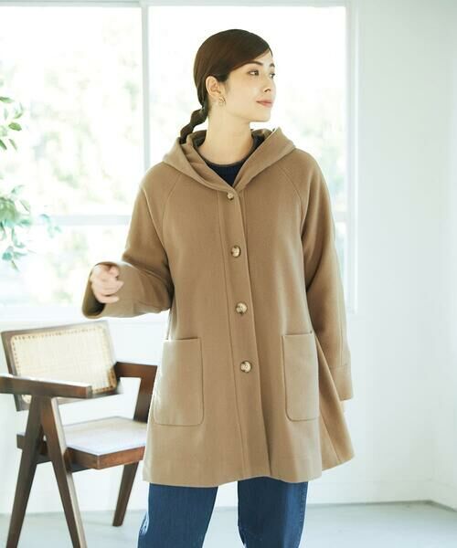 GIANNI LO GIUDICE / ジャンニ・ロ・ジュディチェ その他アウター | ウールモッサフーディーコート | 詳細18