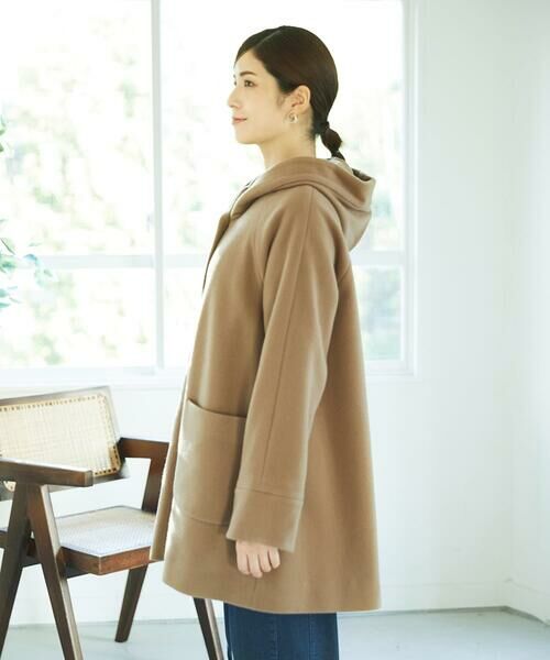 GIANNI LO GIUDICE / ジャンニ・ロ・ジュディチェ その他アウター | ウールモッサフーディーコート | 詳細21