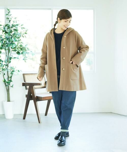 GIANNI LO GIUDICE / ジャンニ・ロ・ジュディチェ その他アウター | ウールモッサフーディーコート | 詳細29