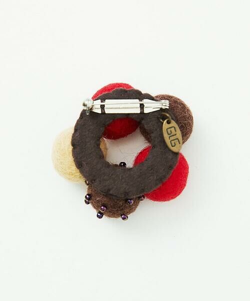 GIANNI LO GIUDICE / ジャンニ・ロ・ジュディチェ ブローチ・コサージュ | [日本製]フェルトボールブローチ | 詳細5