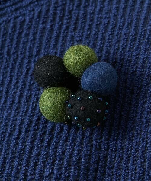 GIANNI LO GIUDICE / ジャンニ・ロ・ジュディチェ ブローチ・コサージュ | [日本製]フェルトボールブローチ | 詳細9