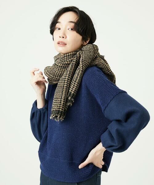 GIANNI LO GIUDICE / ジャンニ・ロ・ジュディチェ マフラー・ショール・スヌード・ストール | [洗える]イタリアチドリストール | 詳細2