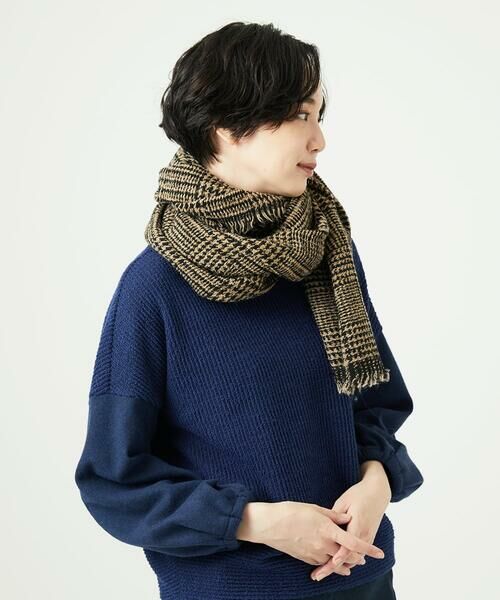 GIANNI LO GIUDICE / ジャンニ・ロ・ジュディチェ マフラー・ショール・スヌード・ストール | [洗える]イタリアチドリストール | 詳細3