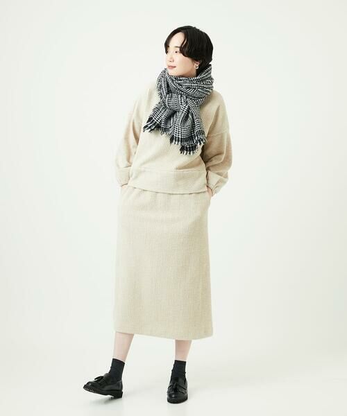 GIANNI LO GIUDICE / ジャンニ・ロ・ジュディチェ マフラー・ショール・スヌード・ストール | [洗える]イタリアチドリストール | 詳細11