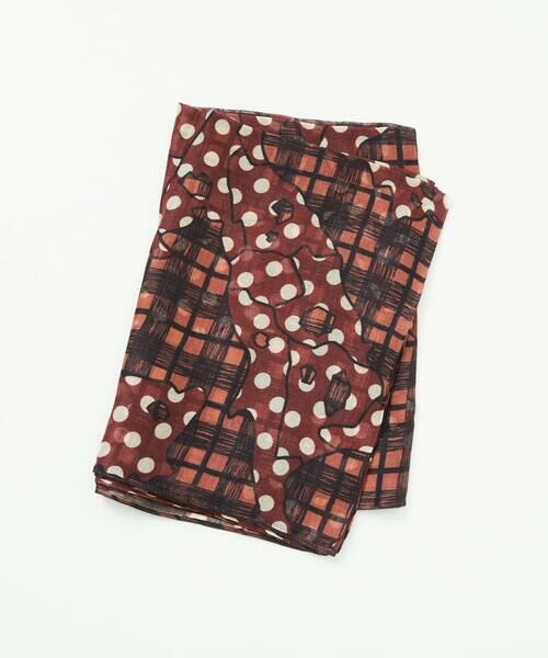 GIANNI LO GIUDICE / ジャンニ・ロ・ジュディチェ マフラー・ショール・スヌード・ストール | [洗える]モダールカシミヤイタリアプリントストール | 詳細1