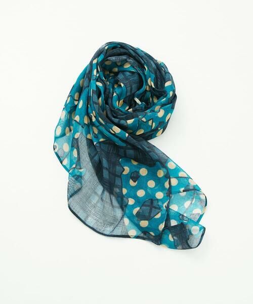 GIANNI LO GIUDICE / ジャンニ・ロ・ジュディチェ マフラー・ショール・スヌード・ストール | [洗える]モダールカシミヤイタリアプリントストール | 詳細6