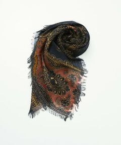 GIANNI LO GIUDICE / ジャンニ・ロ・ジュディチェ マフラー・ショール・スヌード・ストール | [洗える]エスニックスクエアストール