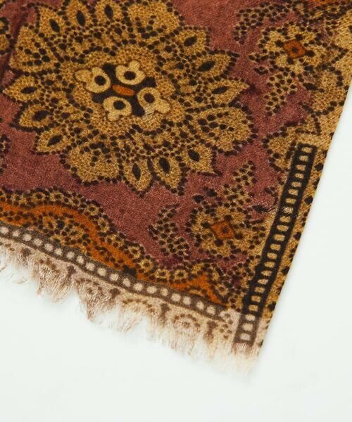 GIANNI LO GIUDICE / ジャンニ・ロ・ジュディチェ マフラー・ショール・スヌード・ストール | [洗える]エスニックスクエアストール | 詳細3