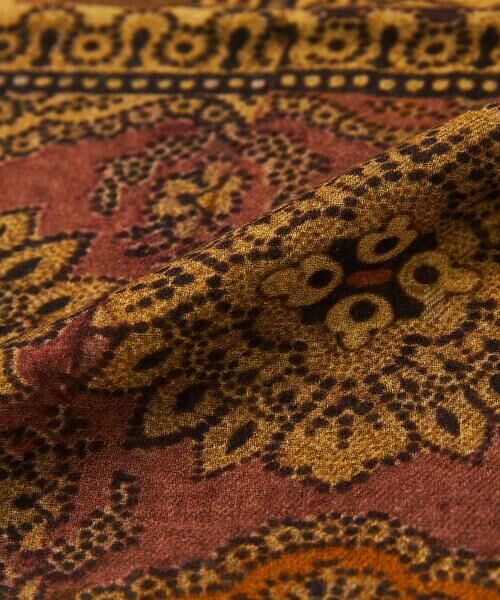 GIANNI LO GIUDICE / ジャンニ・ロ・ジュディチェ マフラー・ショール・スヌード・ストール | [洗える]エスニックスクエアストール | 詳細4