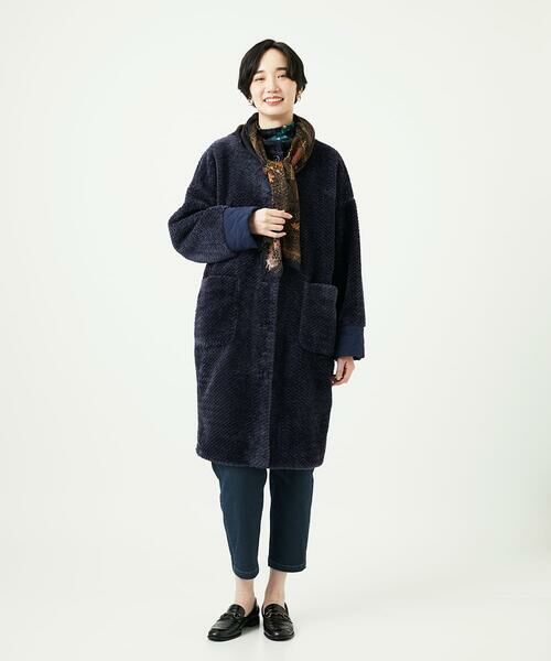 GIANNI LO GIUDICE / ジャンニ・ロ・ジュディチェ マフラー・ショール・スヌード・ストール | [洗える]エスニックスクエアストール | 詳細15