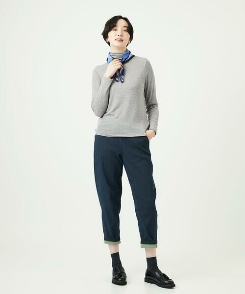 GIANNI LO GIUDICE / ジャンニ・ロ・ジュディチェ マフラー・ショール・スヌード・ストール | [洗える]ミニキカスクエアストール | 詳細10