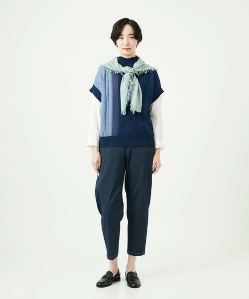 GIANNI LO GIUDICE / ジャンニ・ロ・ジュディチェ マフラー・ショール・スヌード・ストール | [洗える]トライアングルストール | 詳細4