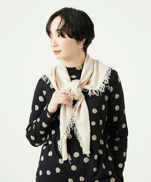 GIANNI LO GIUDICE / ジャンニ・ロ・ジュディチェ マフラー・ショール・スヌード・ストール | [洗える]トライアングルストール | 詳細11